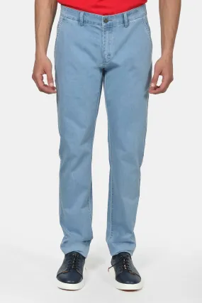 Ανδρικό Τζιν Chinos Παντελόνι Classic Fit Με Μαλακή Υφή
