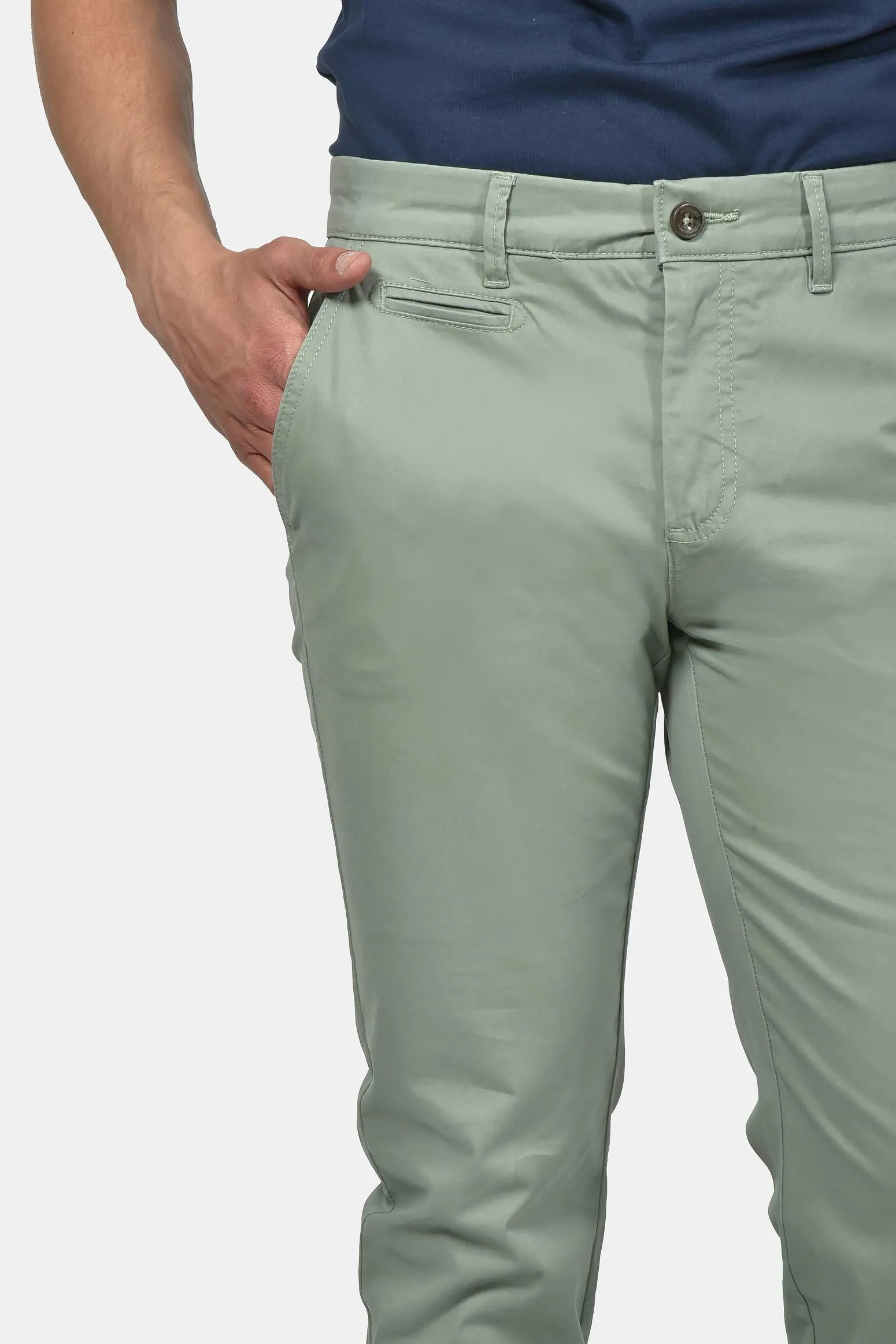 Ανδρικό Παντελόνι Chinos Slim Fit Με Άνετη Ελαστικότητα