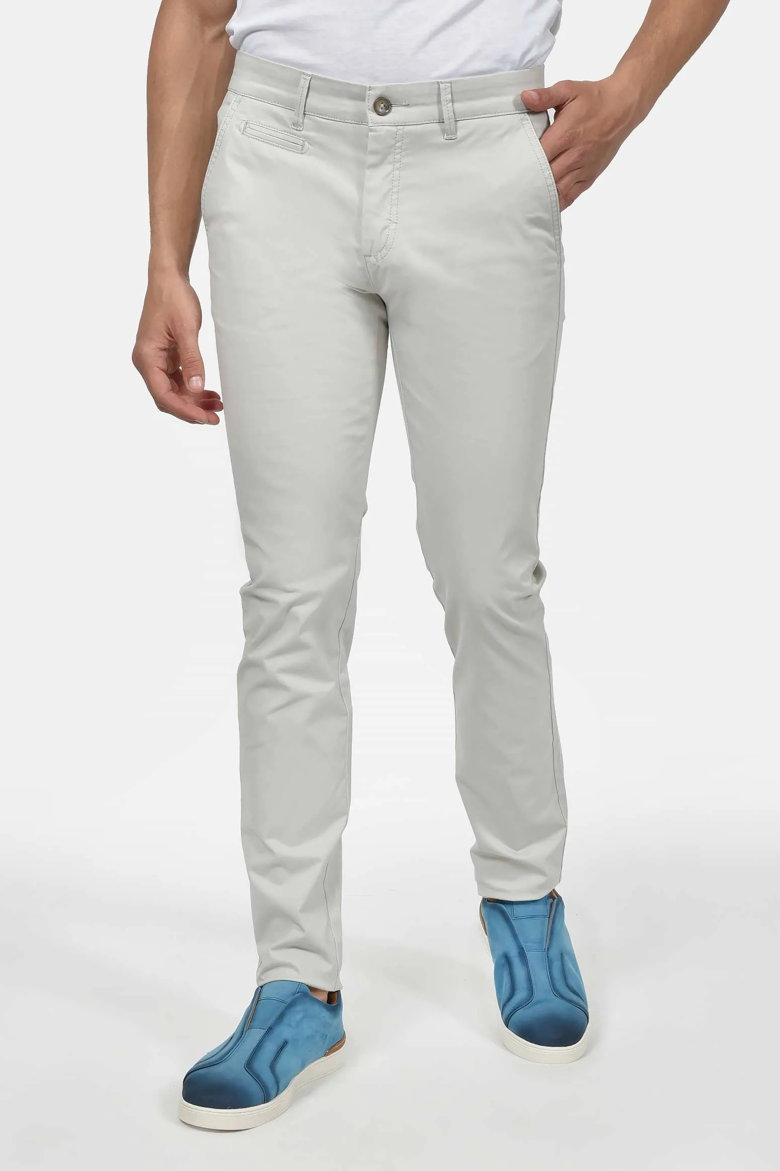 Ανδρικό Παντελόνι Chinos Slim Fit Με Άνετη Ελαστικότητα