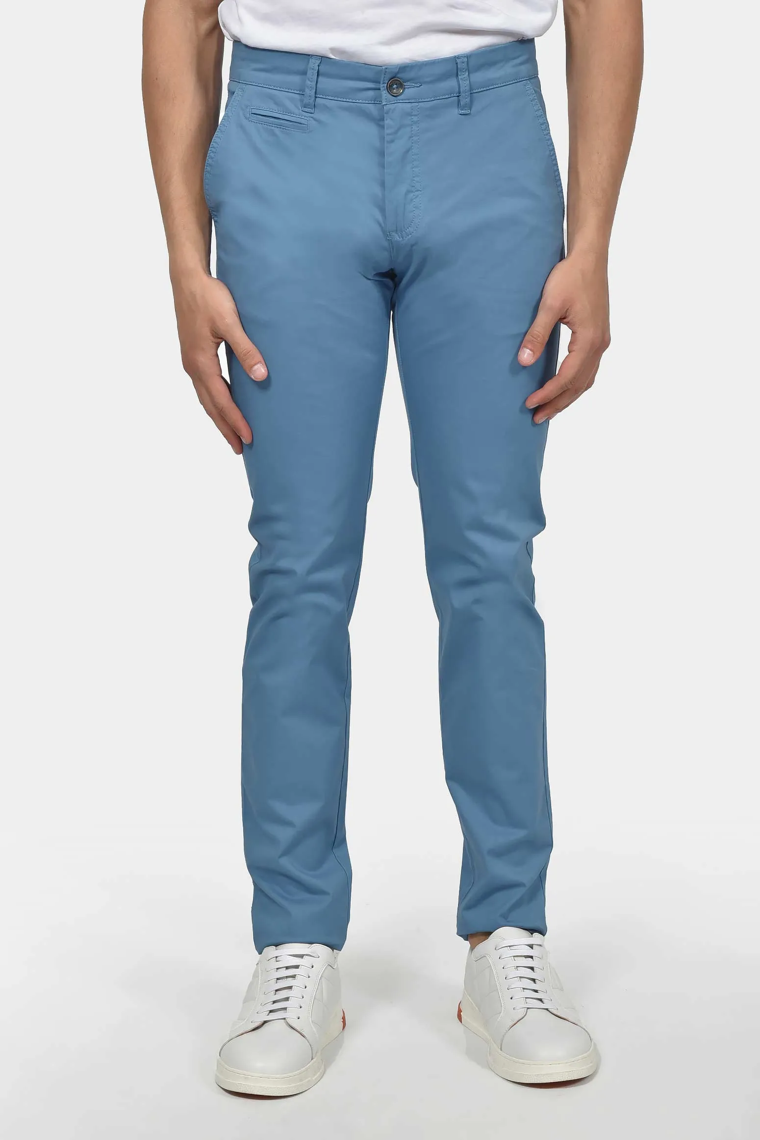 Ανδρικό Παντελόνι Chinos Slim Fit Με Άνετη Ελαστικότητα
