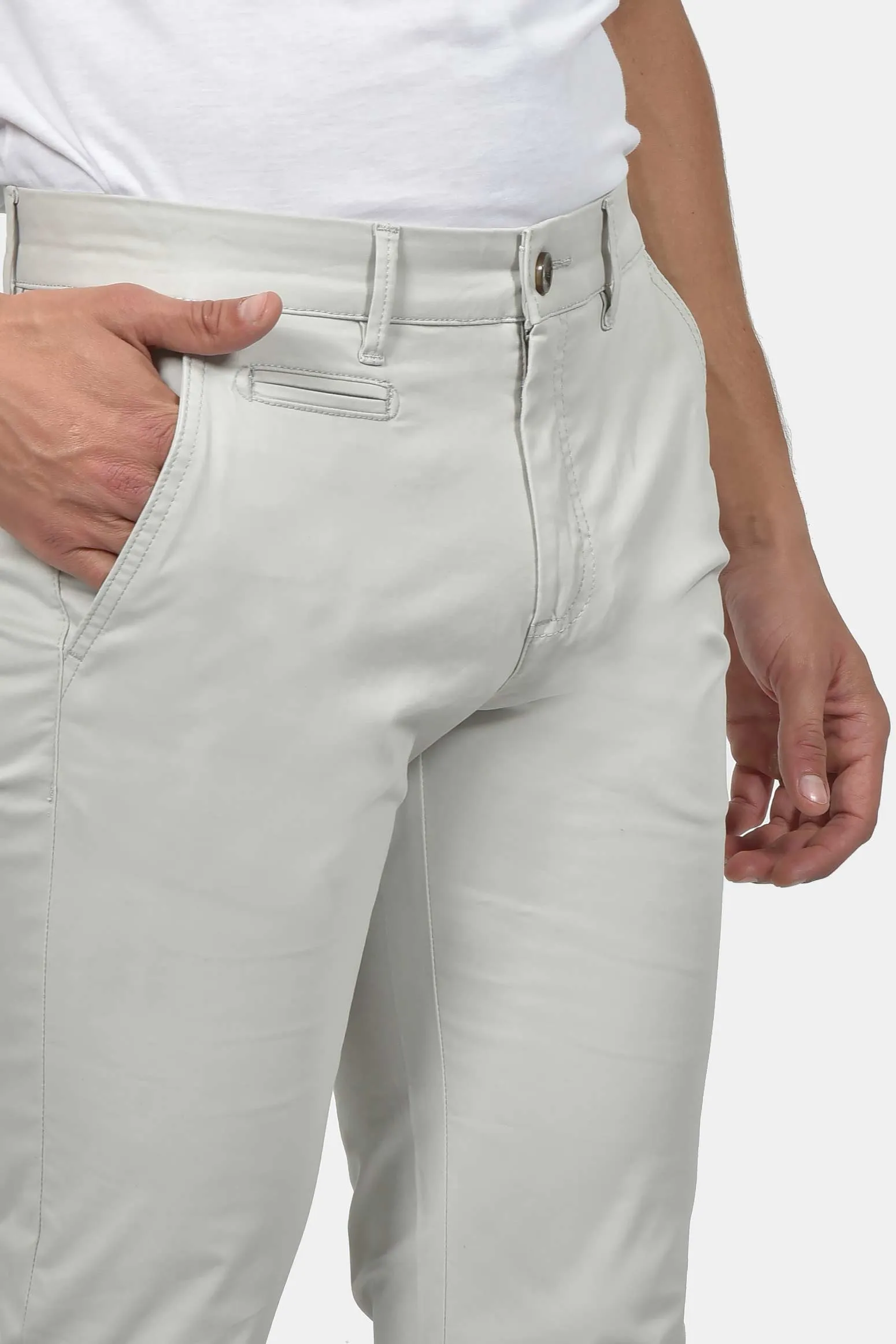 Ανδρικό Παντελόνι Chinos Slim Fit Με Άνετη Ελαστικότητα