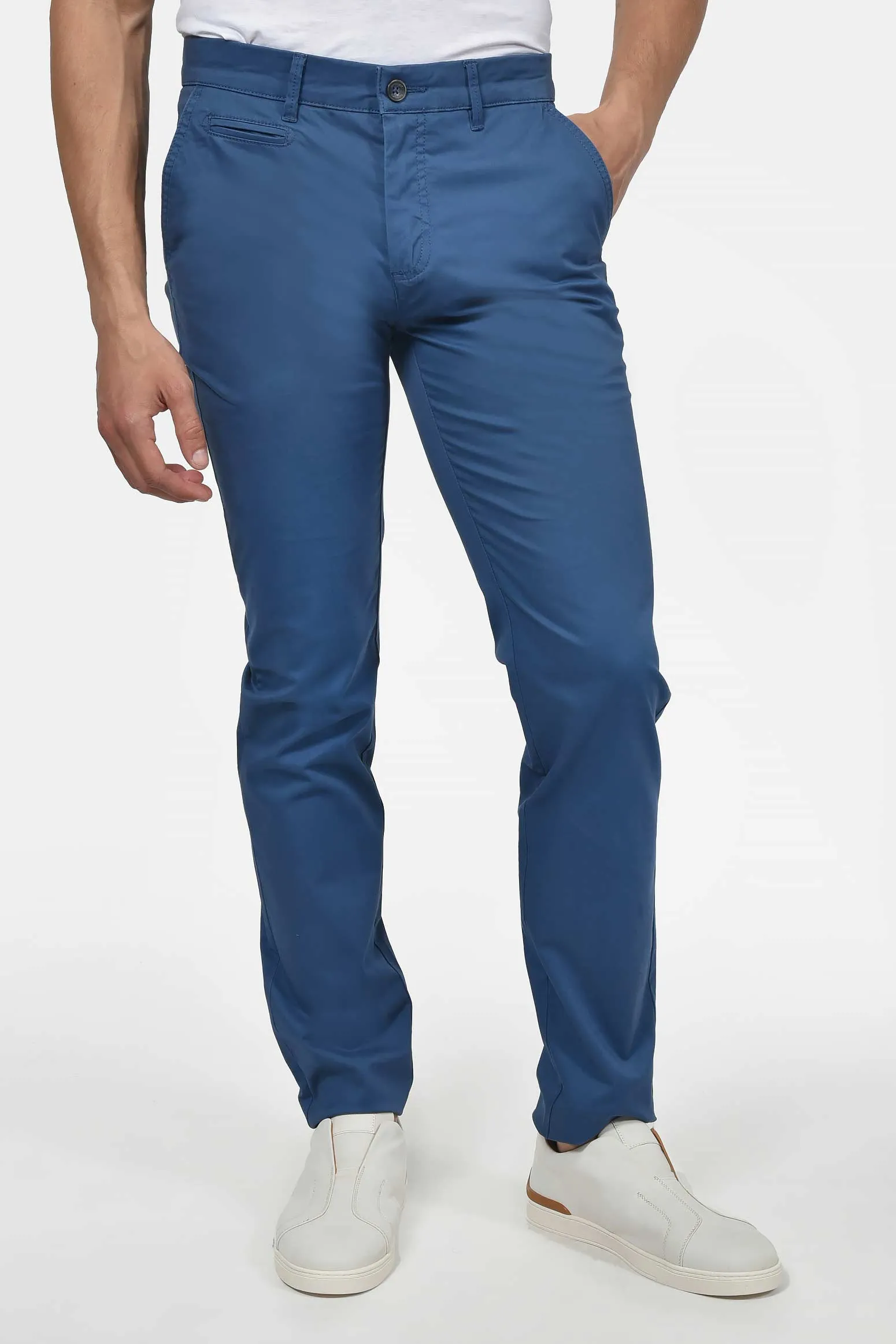 Ανδρικό Παντελόνι Chinos Slim Fit Με Άνετη Ελαστικότητα
