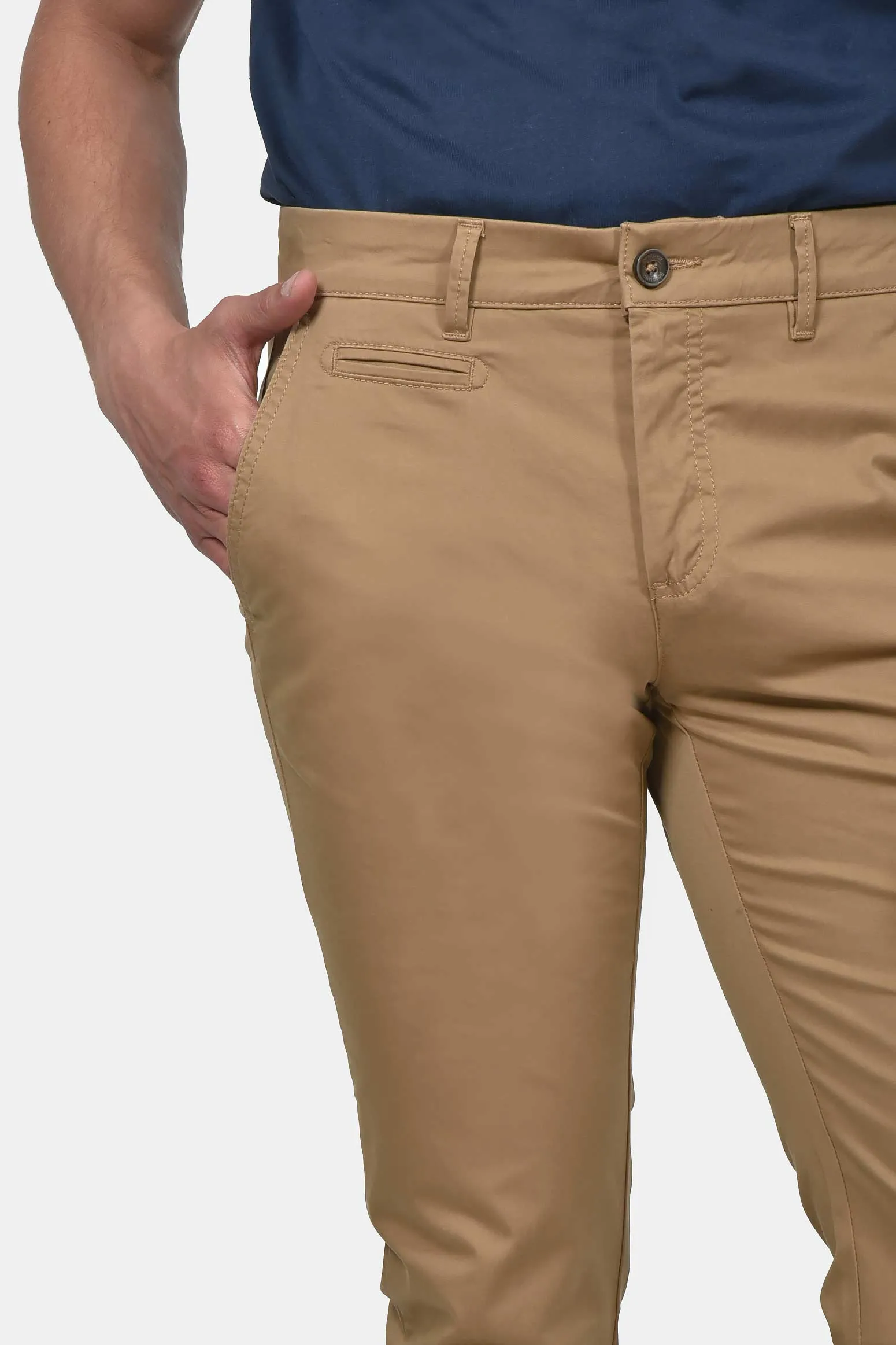 Ανδρικό Παντελόνι Chinos Slim Fit Με Άνετη Ελαστικότητα