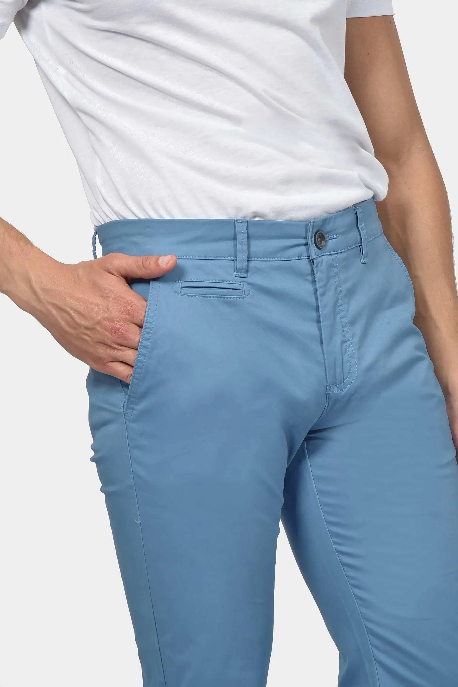 Ανδρικό Παντελόνι Chinos Slim Fit Με Άνετη Ελαστικότητα