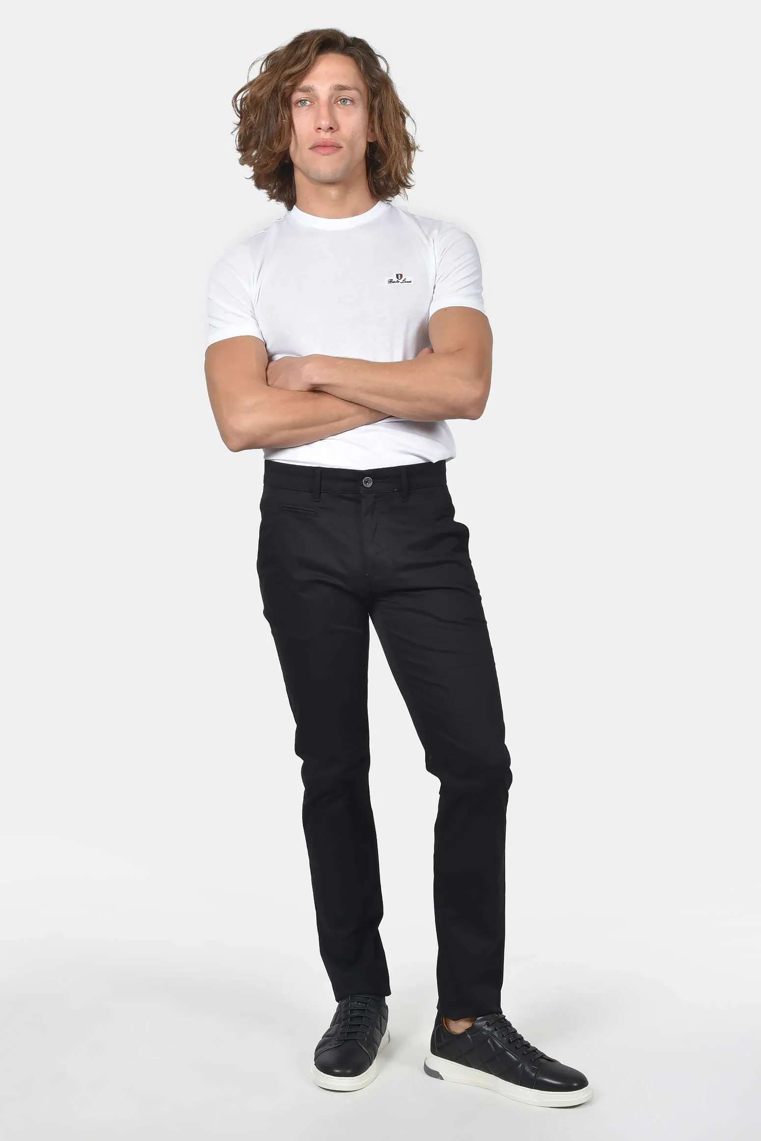 Ανδρικό Παντελόνι Chinos Slim Fit Με Άνετη Ελαστικότητα