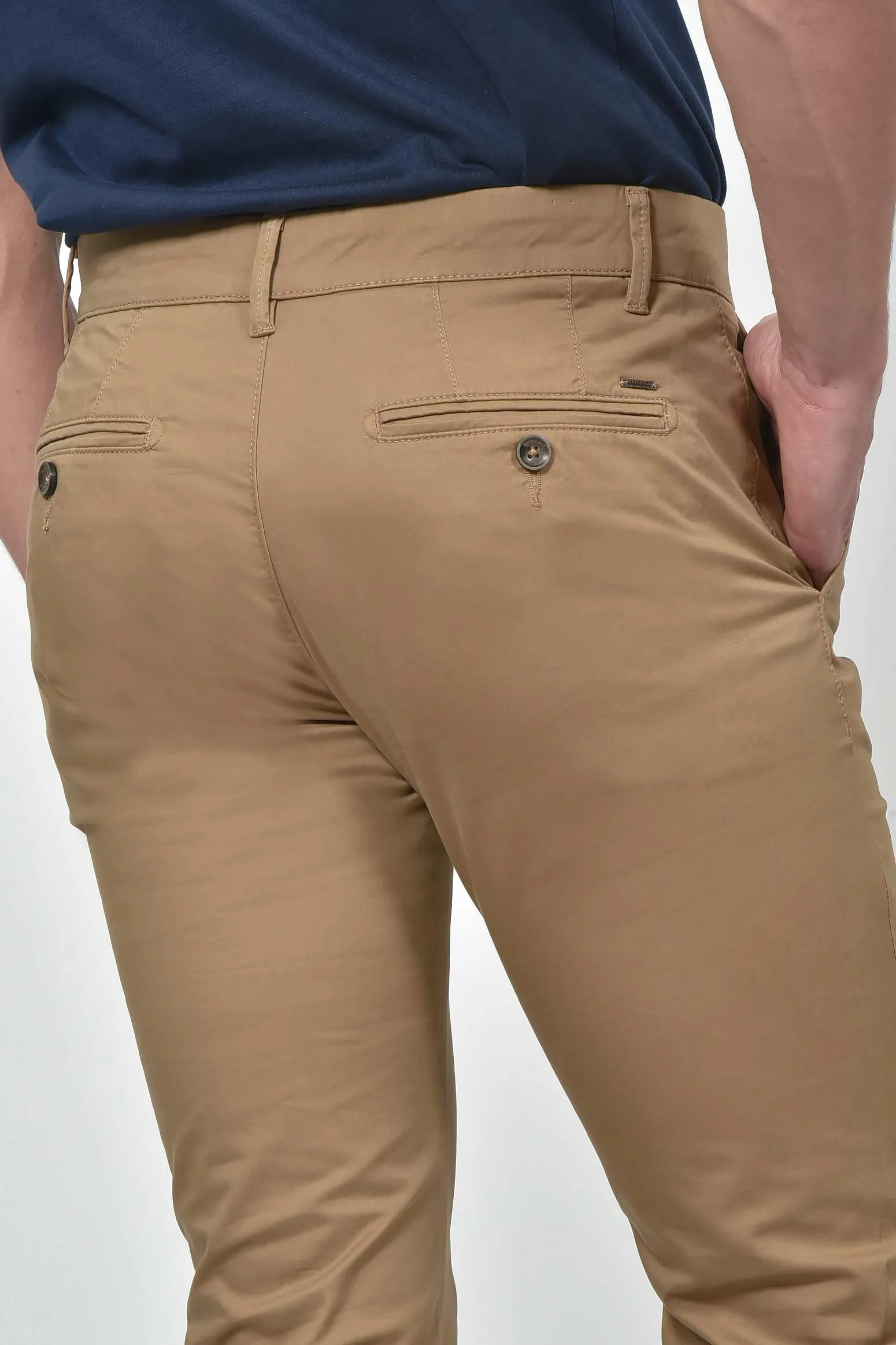 Ανδρικό Παντελόνι Chinos Slim Fit Με Άνετη Ελαστικότητα