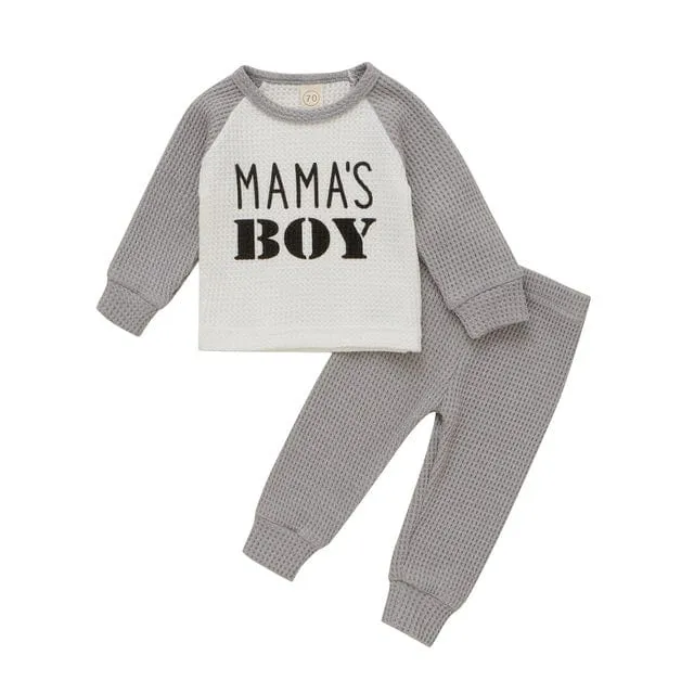 2 Piece Boy Sweatshirt and Pants Set