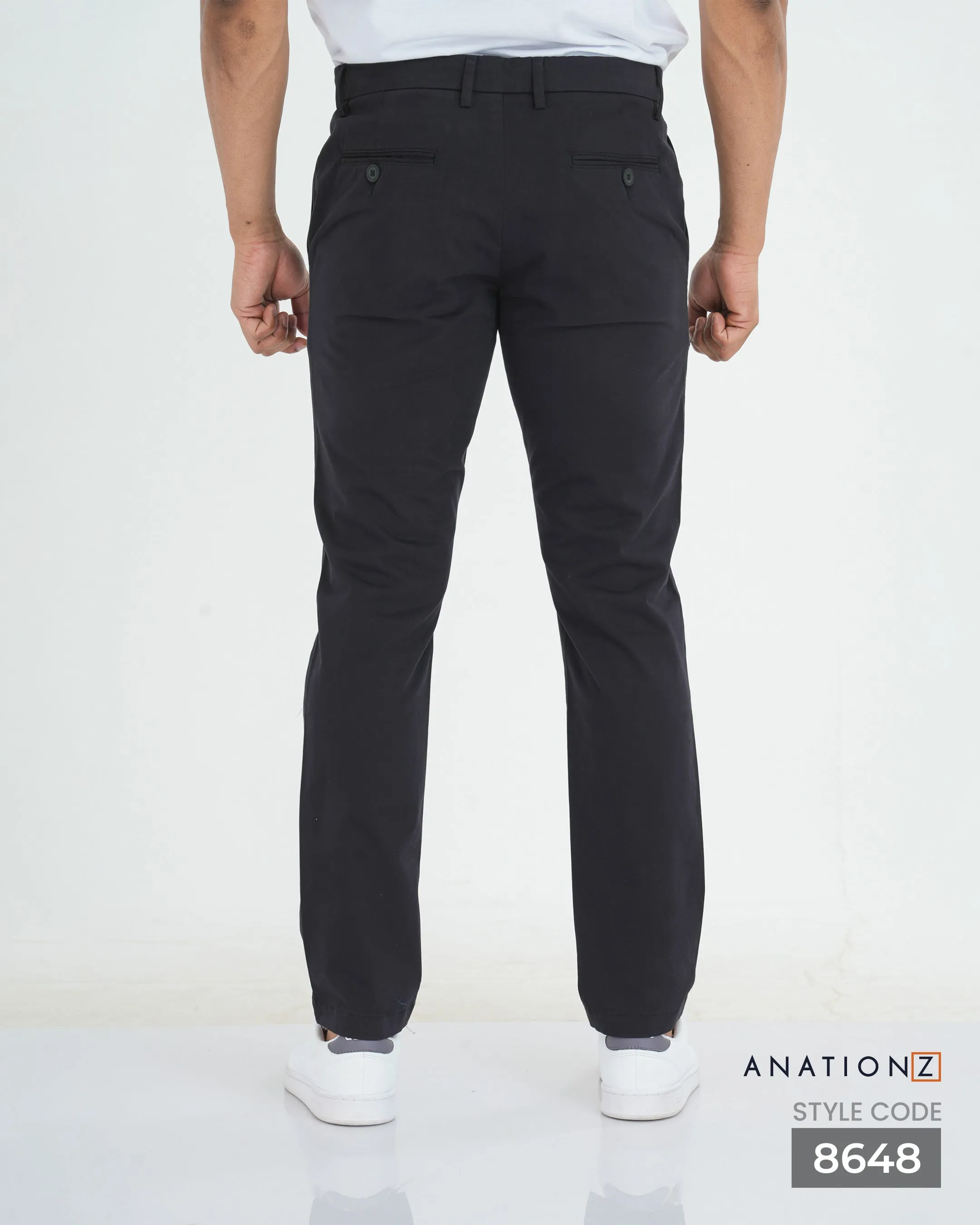 2-Ply formal Chinos - Black