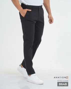 2-Ply formal Chinos - Black