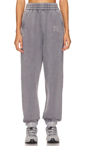 Alexander Wang Essential Classic Sweatpants in Grey