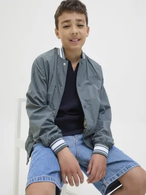 Almeria Bomber Jacket Junior-Stormy Weather