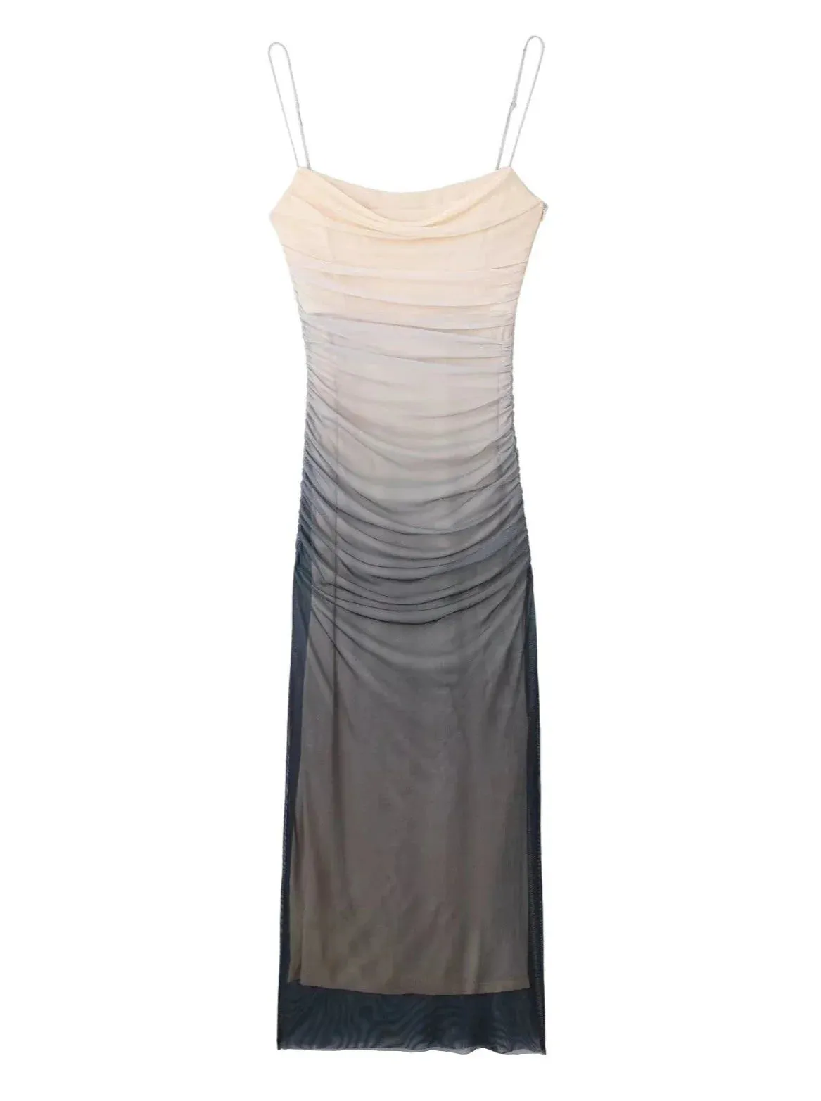 Amozae-Christmas Outfits New Year's Eve Dress Night Out Club Dresses cute winter outfits Itzae Mesh Slip Dress