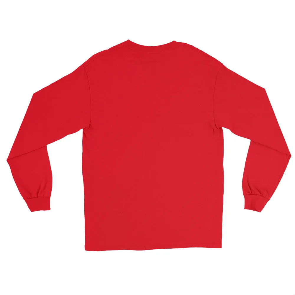 Angry Wolf baseball Long Sleeve Shirt