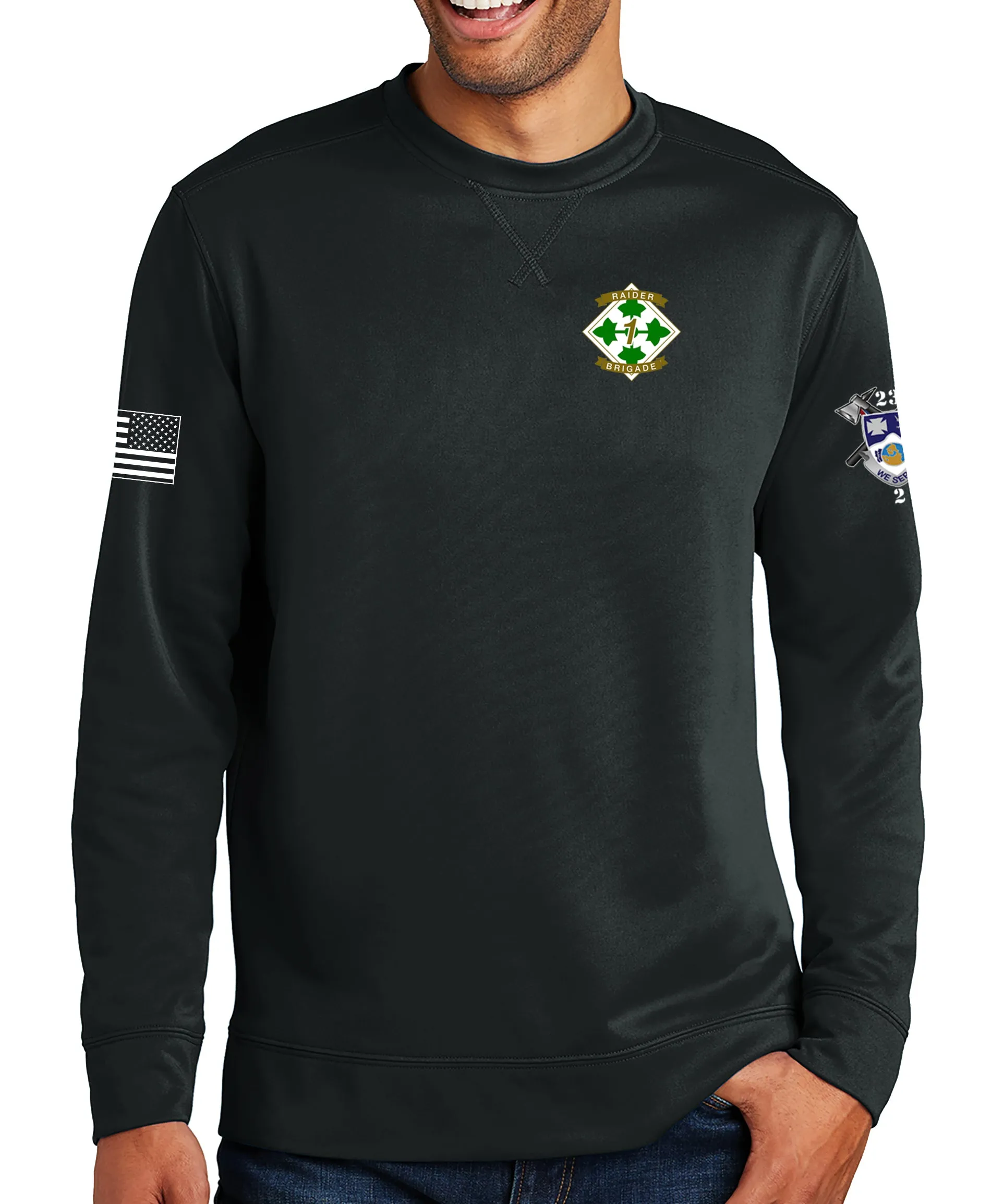 Aztec Co Performance PT Sweatshirt. This sweatshirt IS Approved for PT