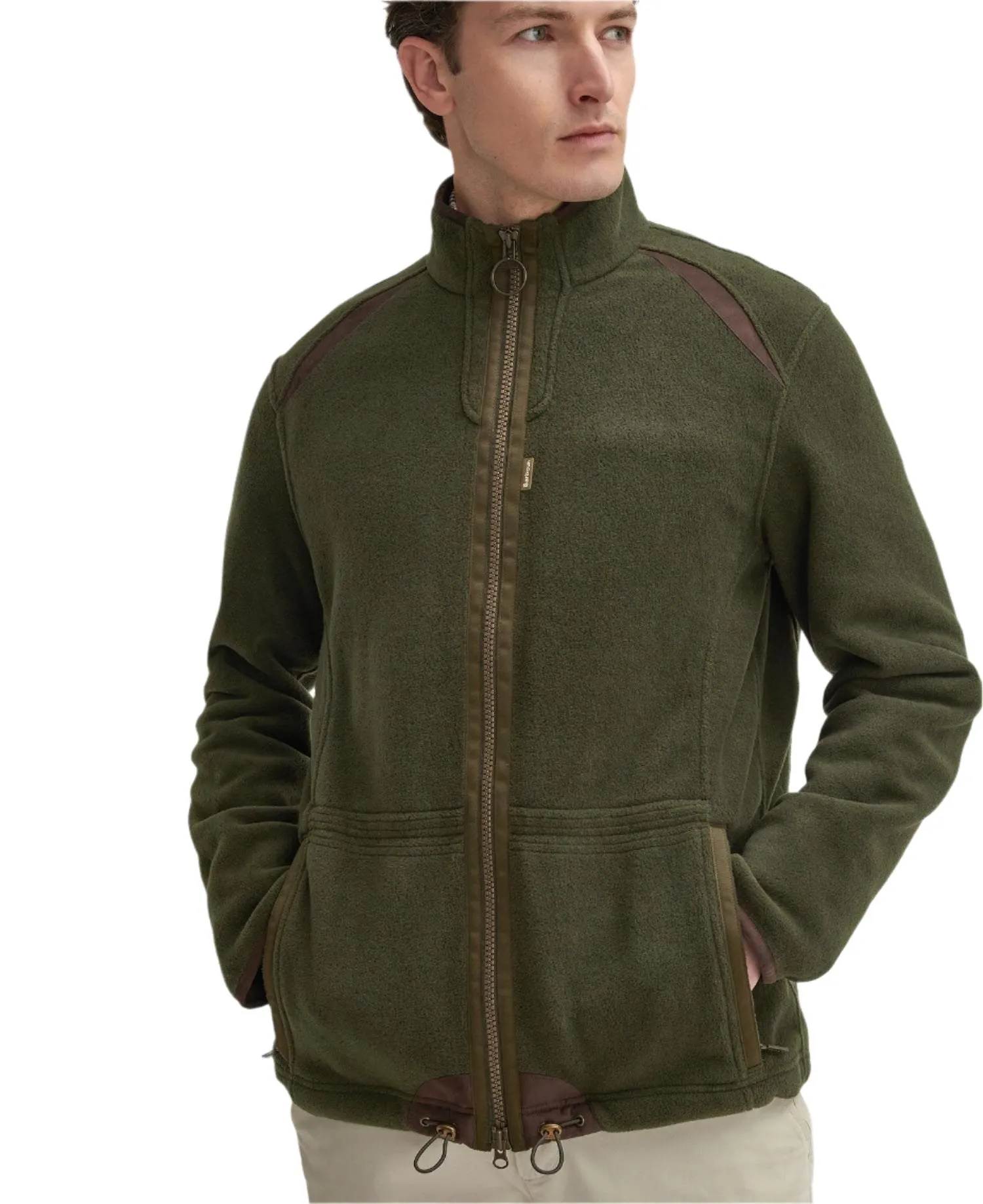 Barbour Langdale Fleece Jacket - Forest