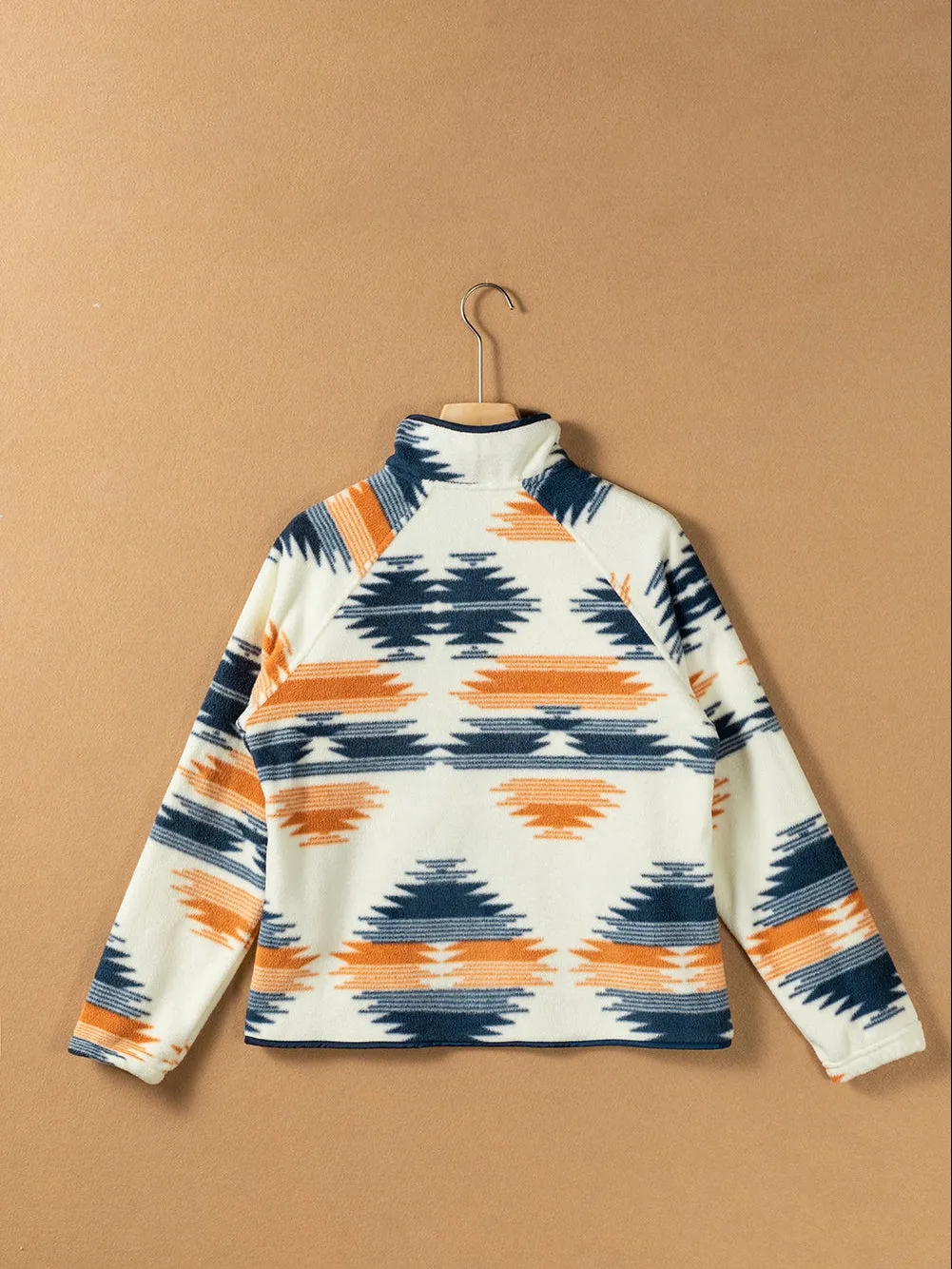 Bohemian Style Fleece Jacket