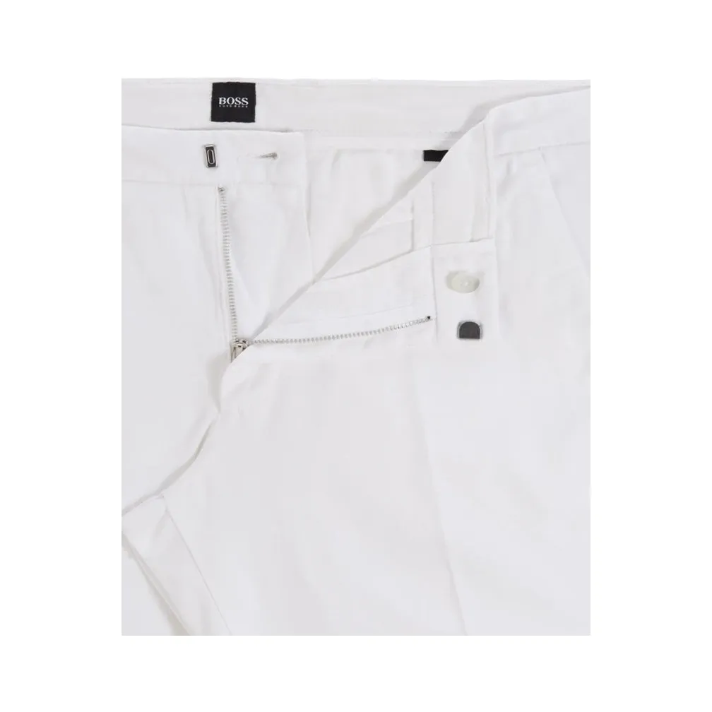Boss Slim-fit chinos in stretch-cotton gabardine - TB0223