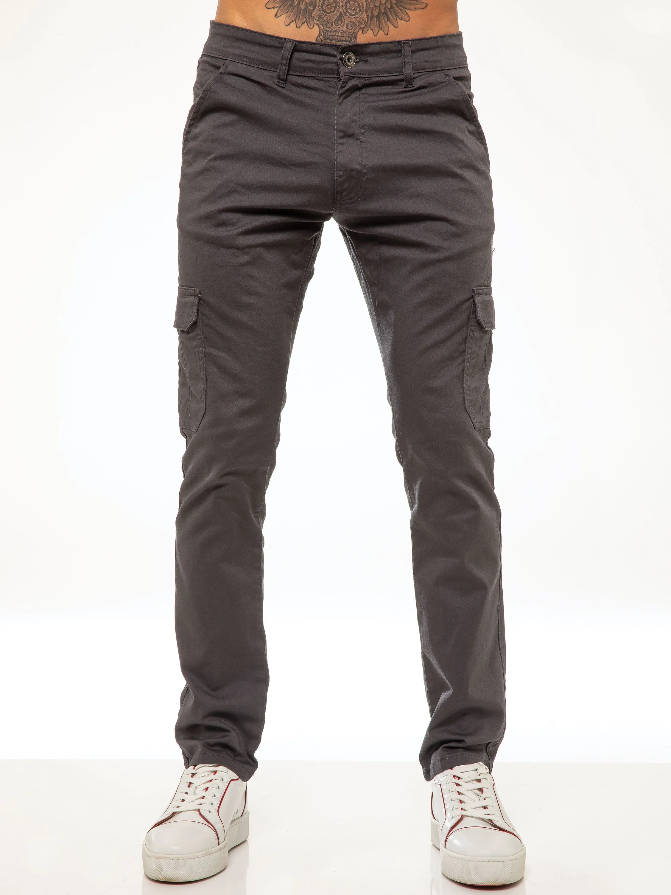 Bryce Stretch Cargo Pants - Grey