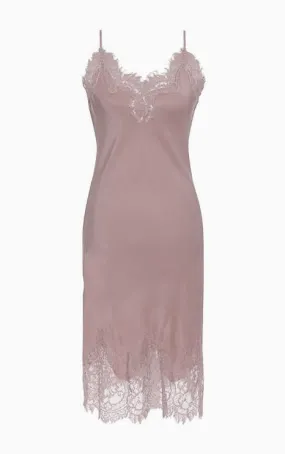 Coco Bodice Lace Dress Muted Rose