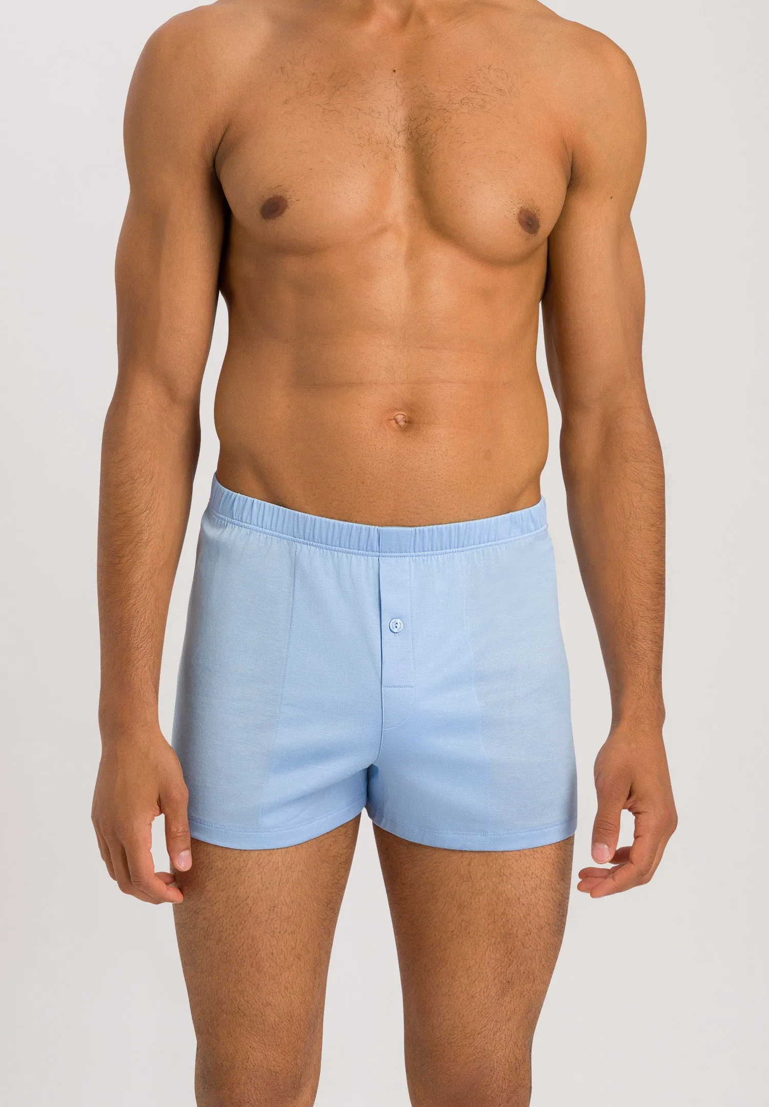 Cotton Sporty Button Fly Cotton Boxer | Placid Blue 73505-2531