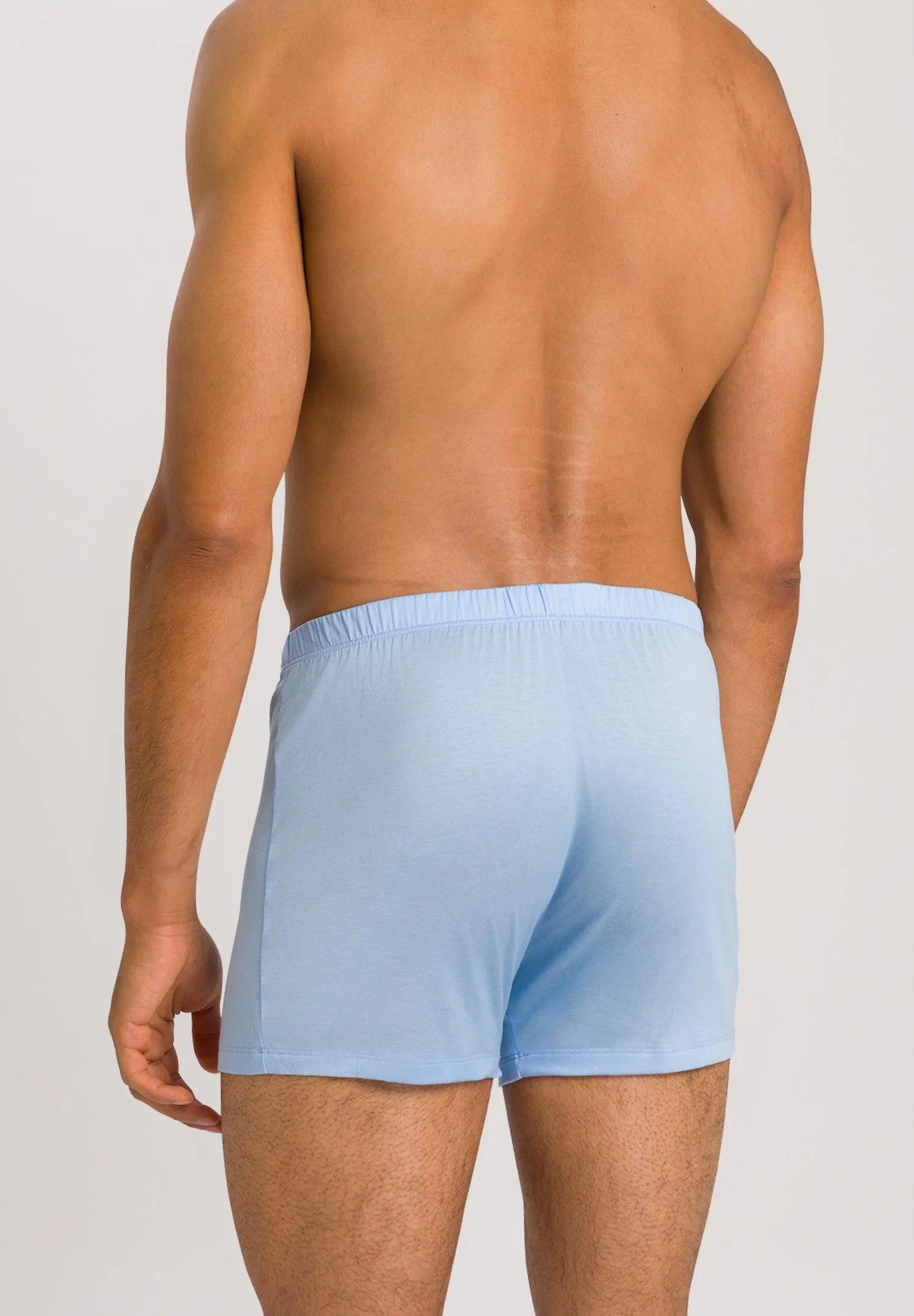 Cotton Sporty Button Fly Cotton Boxer | Placid Blue 73505-2531