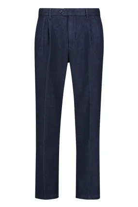 Damasco Flannel Chino / Dark Blue