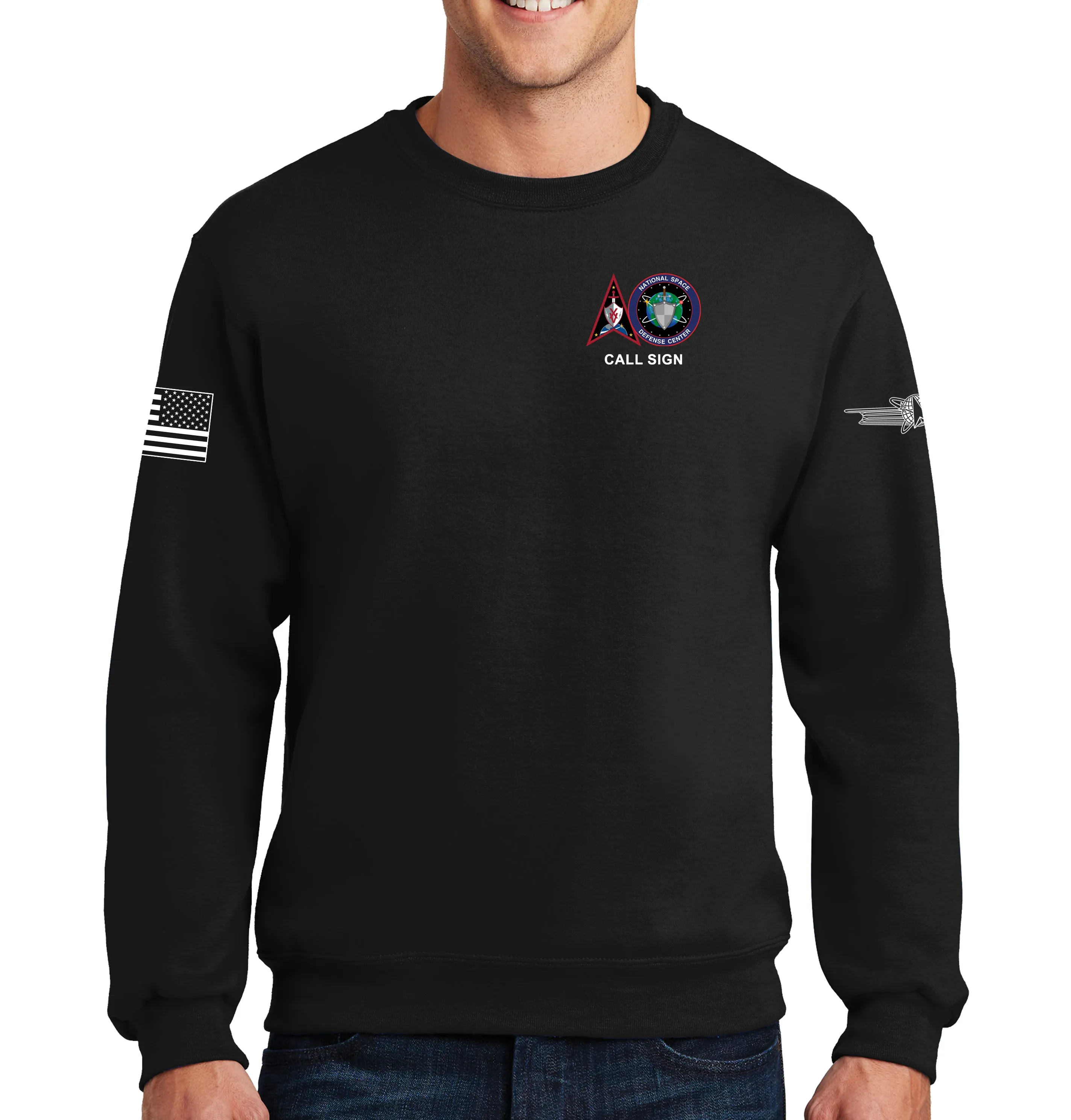 DEL 15 & NSDC Crewneck Unisex Sweatshirt. This shirt IS approved for PT.