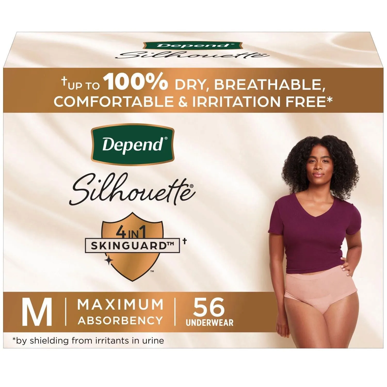 Depend Silhouette Incontinence Underwear for Women, Maximum Absorbency, Choose Your Size
