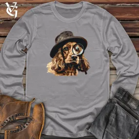 Detective Spaniel Sleuth Long Sleeve