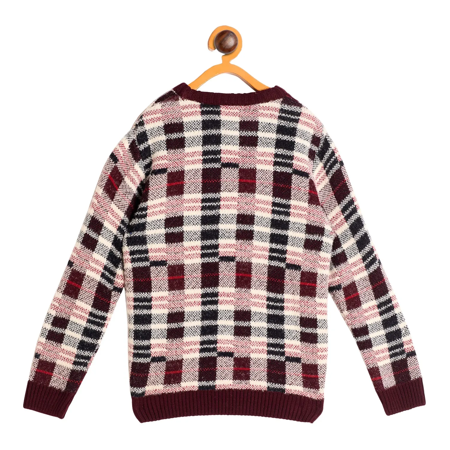 Duke Stardust Boys Full Sleeve Round Neck Pullover (SDS3645)