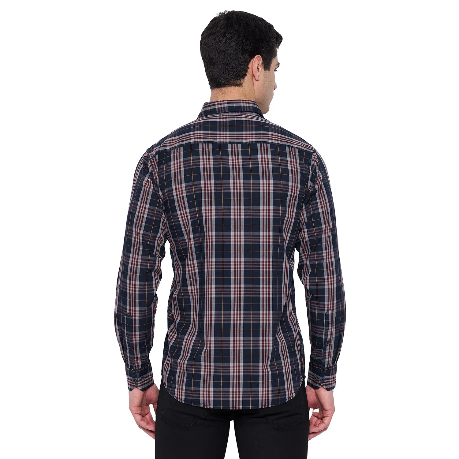 Duke Stardust Men Full Sleeve  Cotton Shirt (SDO5CKC)