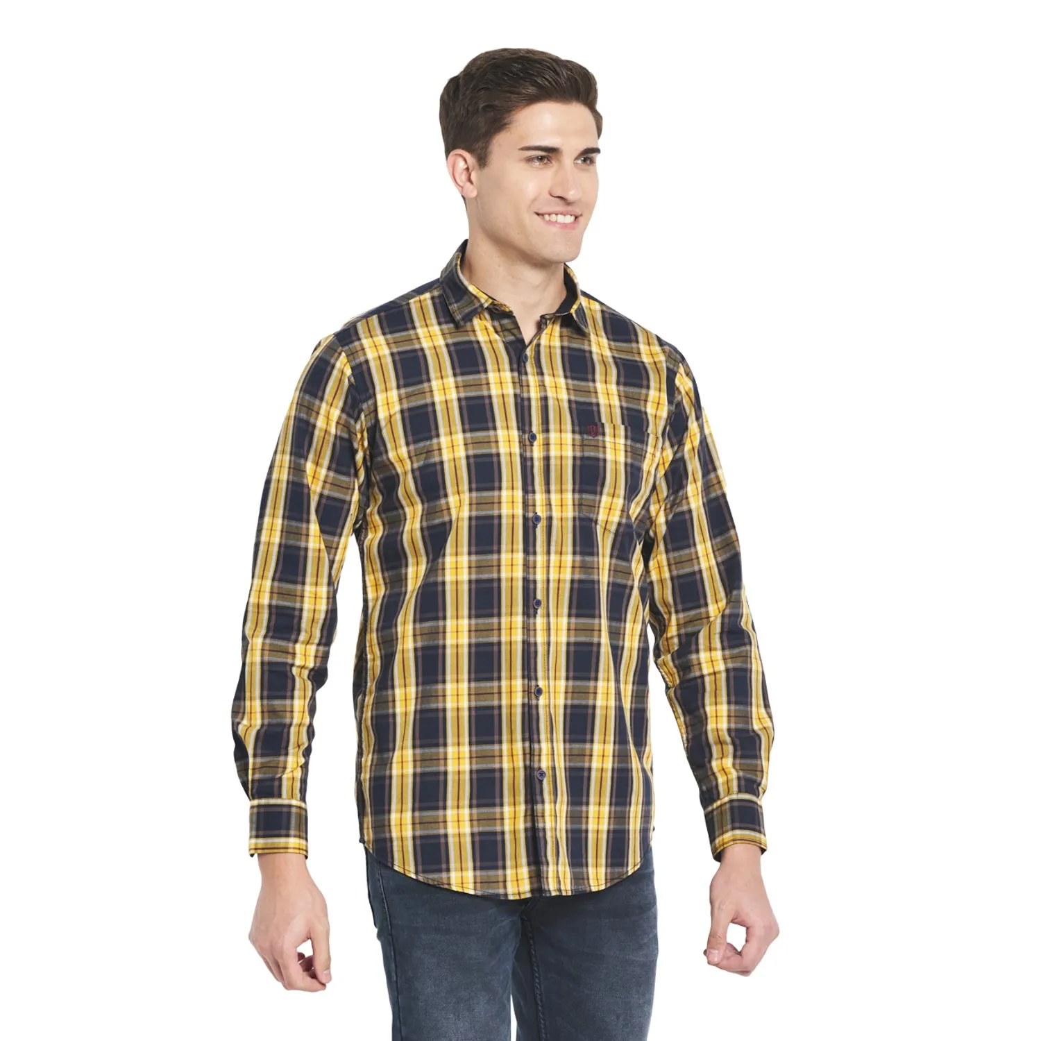 Duke Stardust Men Full Sleeve Cotton Shirt (SDO5CKF)