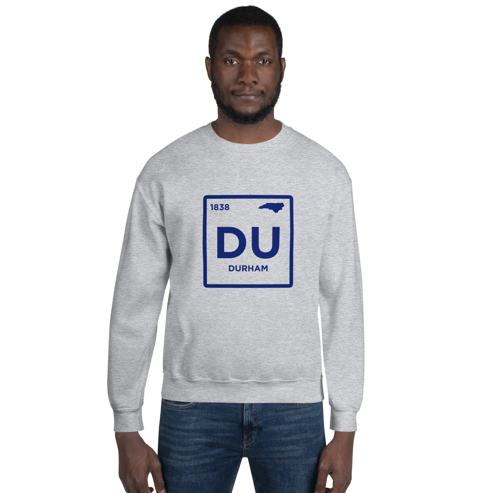 Duke University Durham Periodic Symbol Unisex Sweatshirt