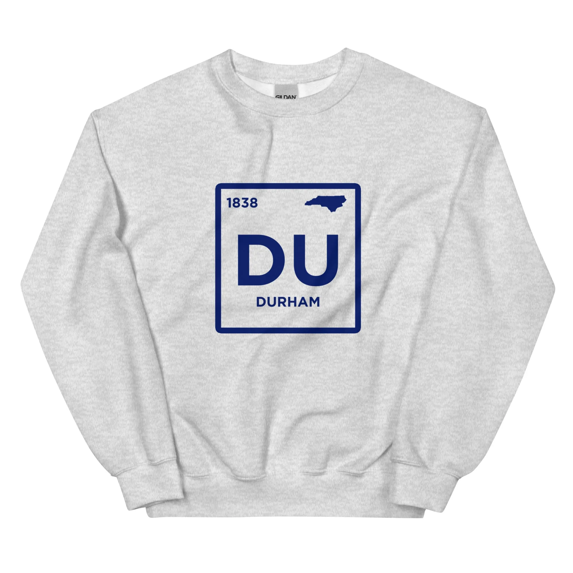 Duke University Durham Periodic Symbol Unisex Sweatshirt