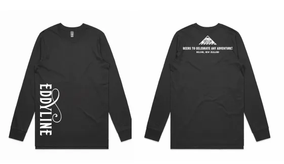 Eddyline Script Long Sleeve T-Shirt - UNISEX