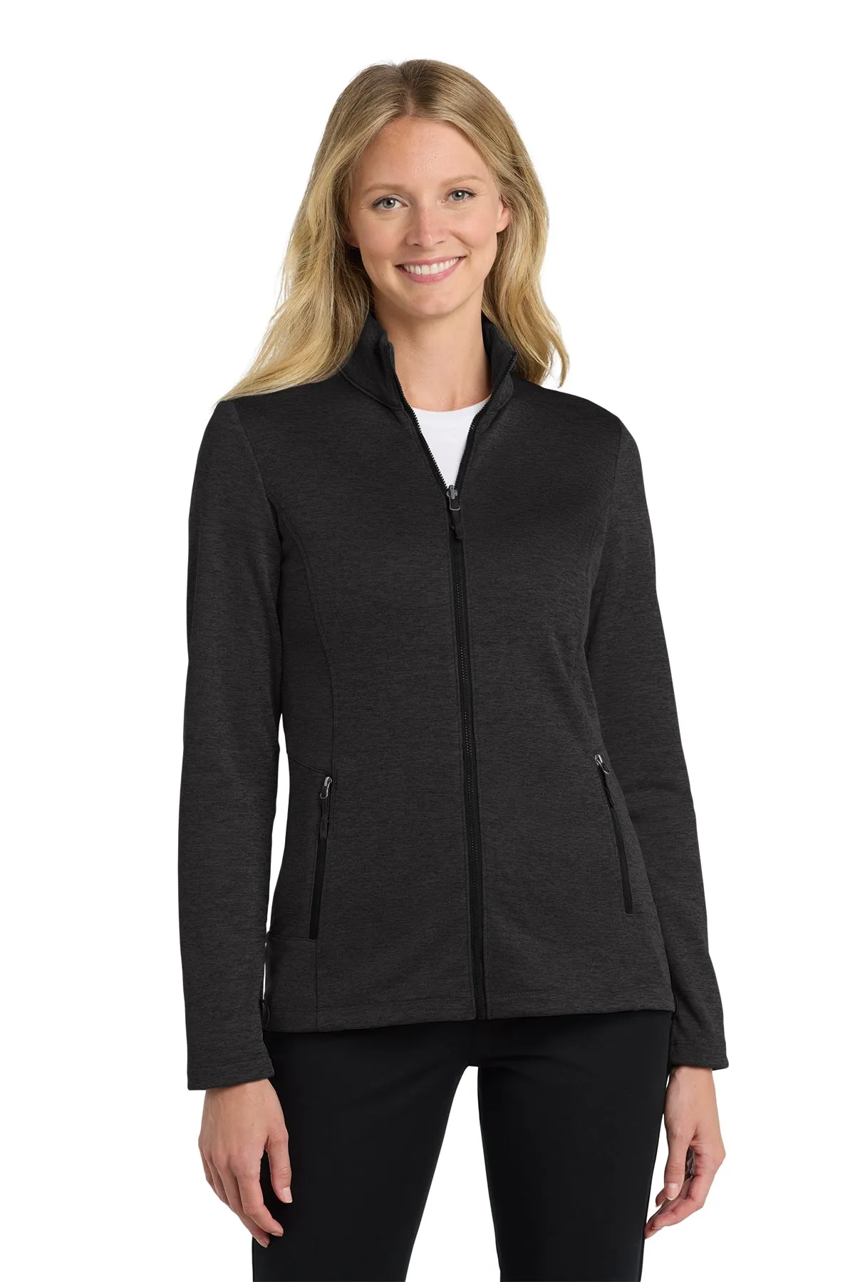 EMBROIDERED - L905 - Port Authority® Ladies Collective Striated Fleece Jacket