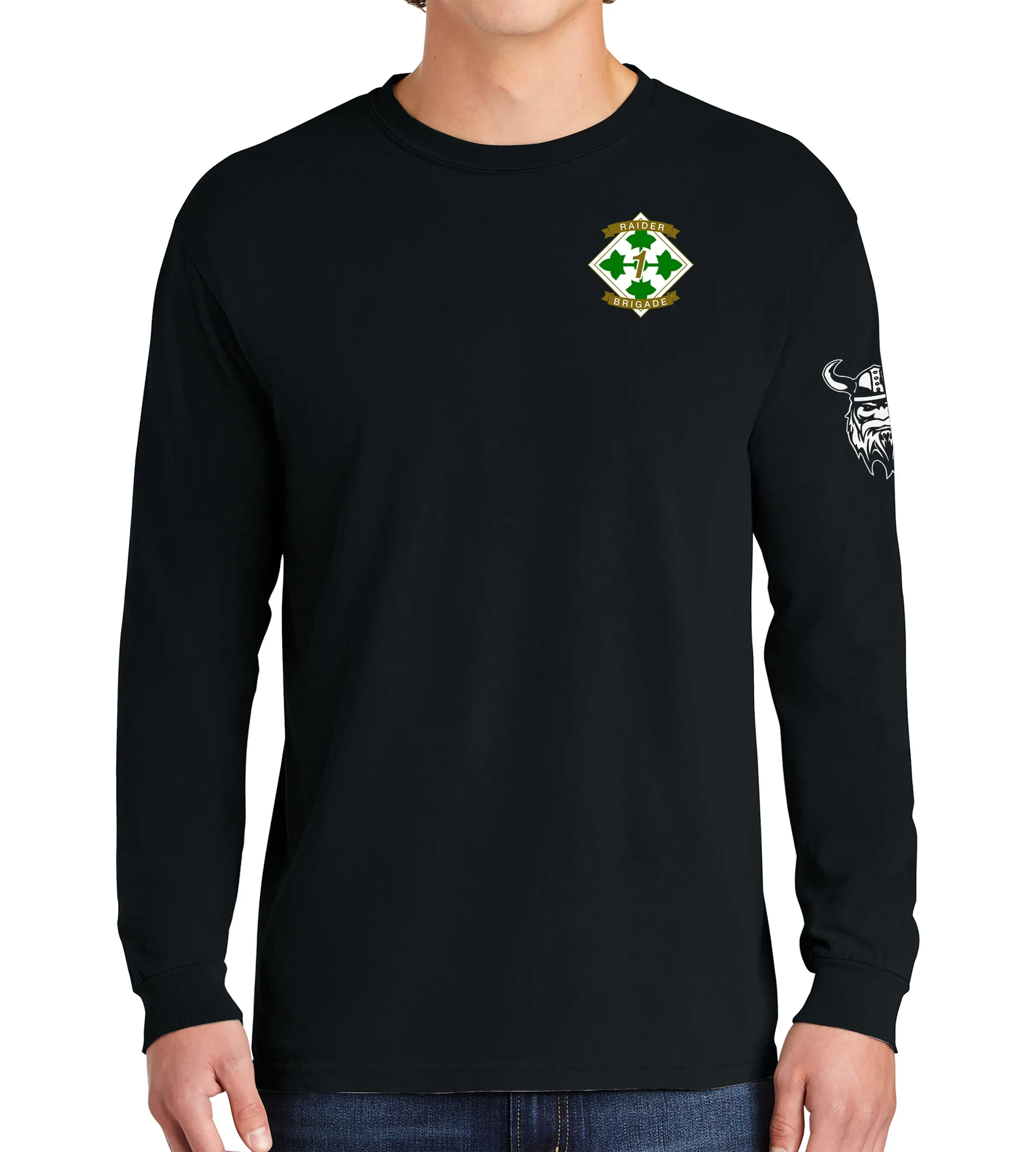 Fist Long Sleeve 50-50 Blend Unisex Shirt. This shirt IS approved for PT
