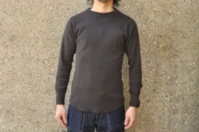 Freewheelers "Crew Neck Type" L/S Underwear (Jet Black)