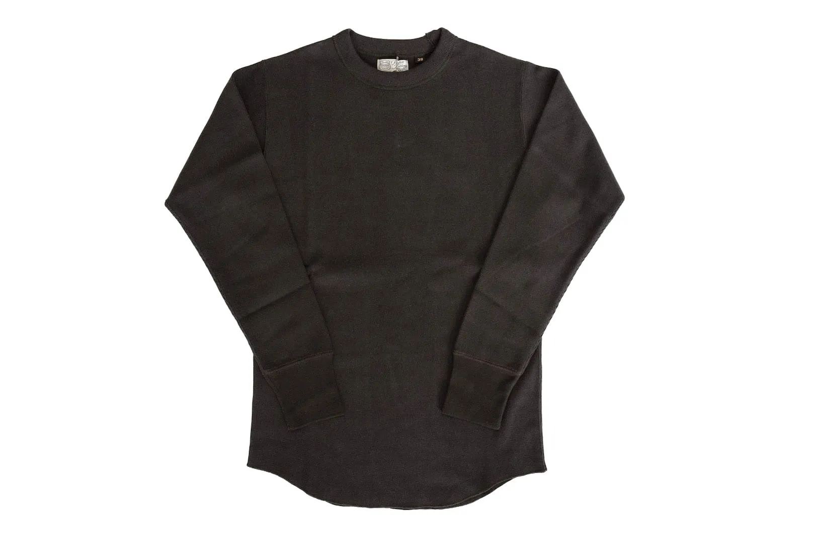 Freewheelers "Crew Neck Type" L/S Underwear (Jet Black)