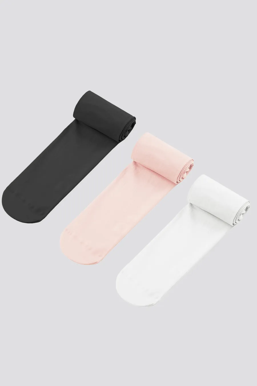 Girls Ultra Soft Footed Dance Tights 3-pack