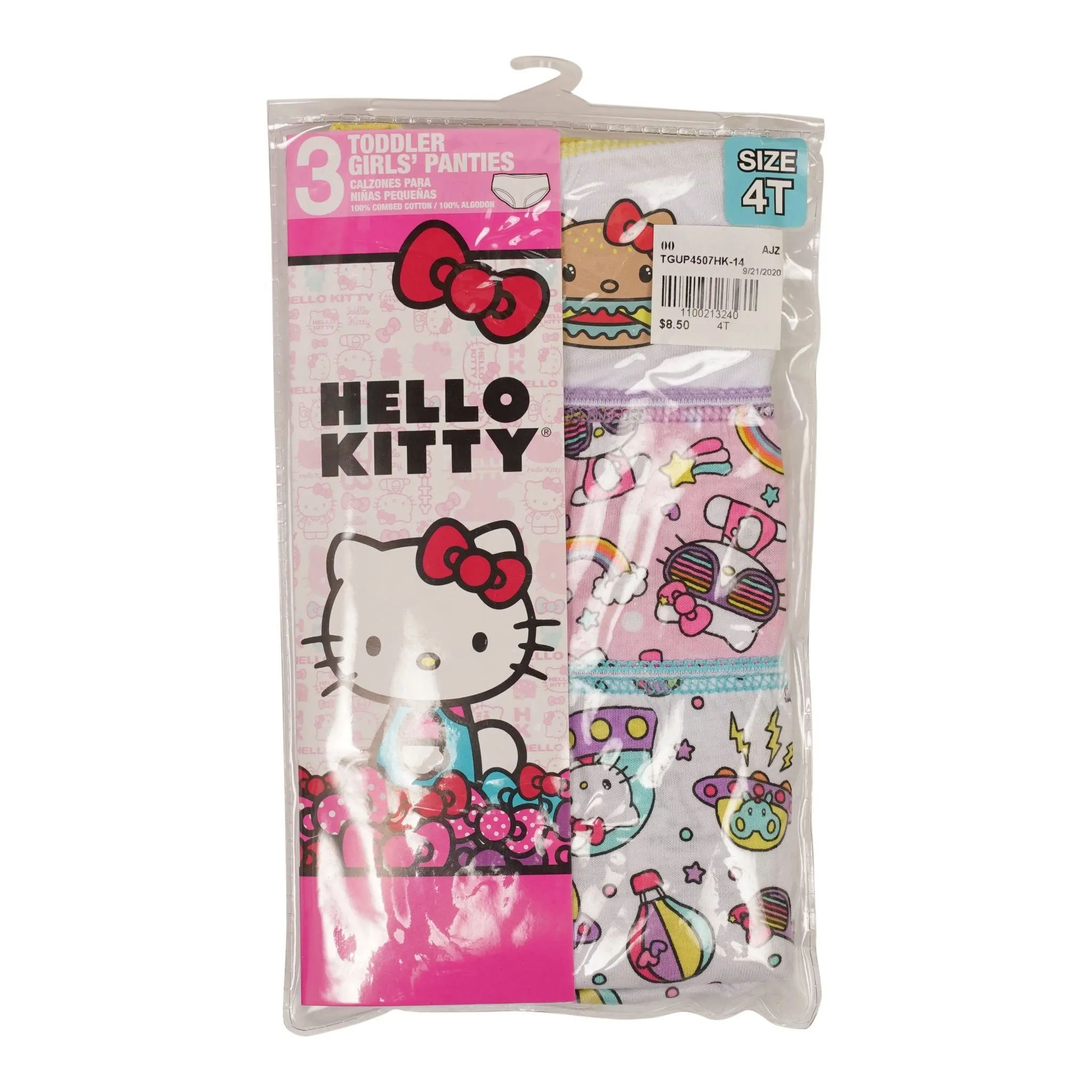 Hello Kitty 3 Pack Underwear - Toddler Girl