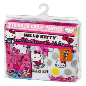 Hello Kitty 3 Pack Underwear - Toddler Girl
