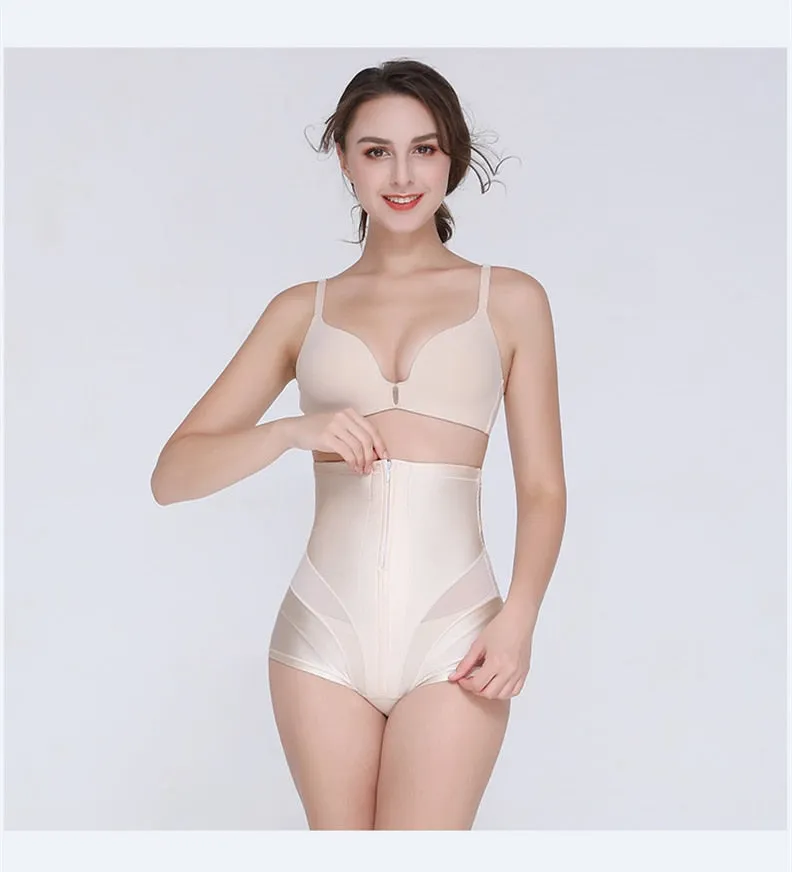 High Waist Shaping Panties Tummy Control Body Shaper Underwear Butt Lifter Seamless Panty Shape Wear