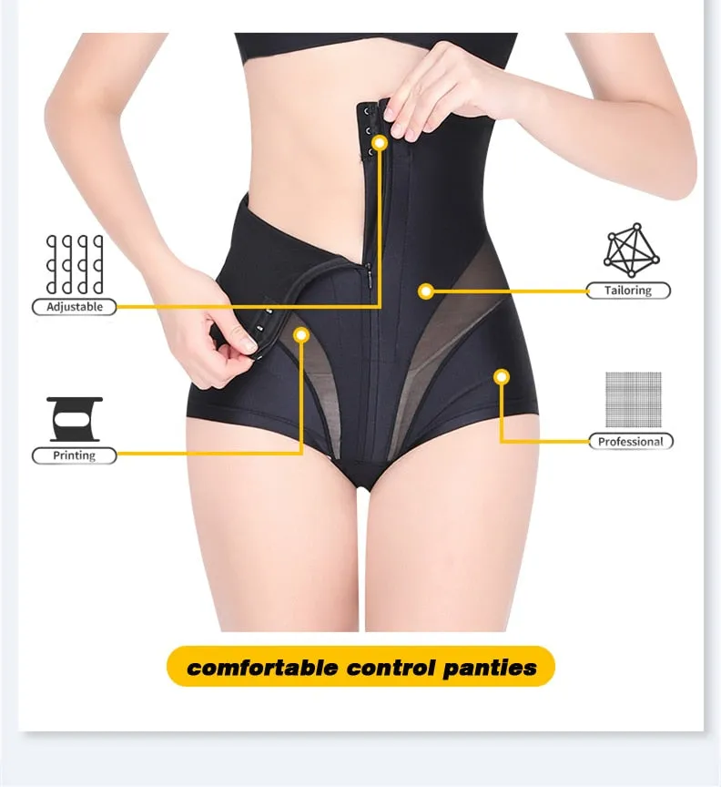 High Waist Shaping Panties Tummy Control Body Shaper Underwear Butt Lifter Seamless Panty Shape Wear