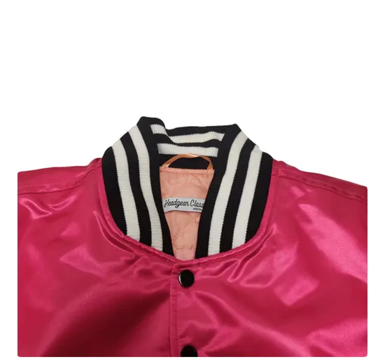 HOPO PINKA PANTHER CARTOON PRINT CASUAL BOMBER JACKET