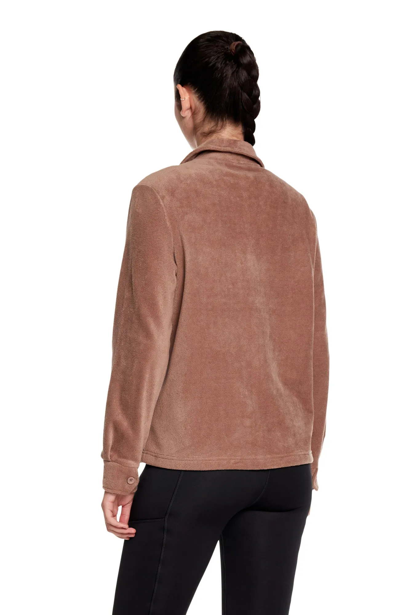 Jasper Polar Plush Fleece Shacket