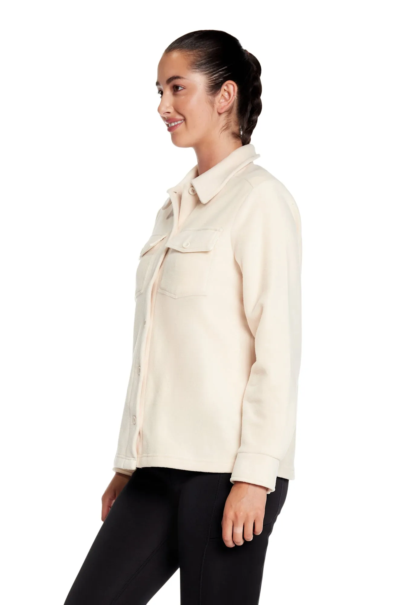Jasper Polar Plush Fleece Shacket