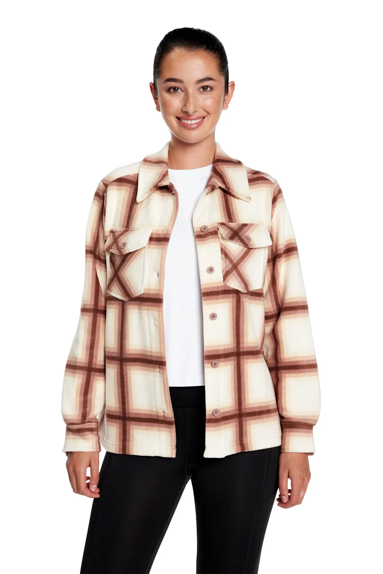 Jasper Polar Plush Fleece Shacket