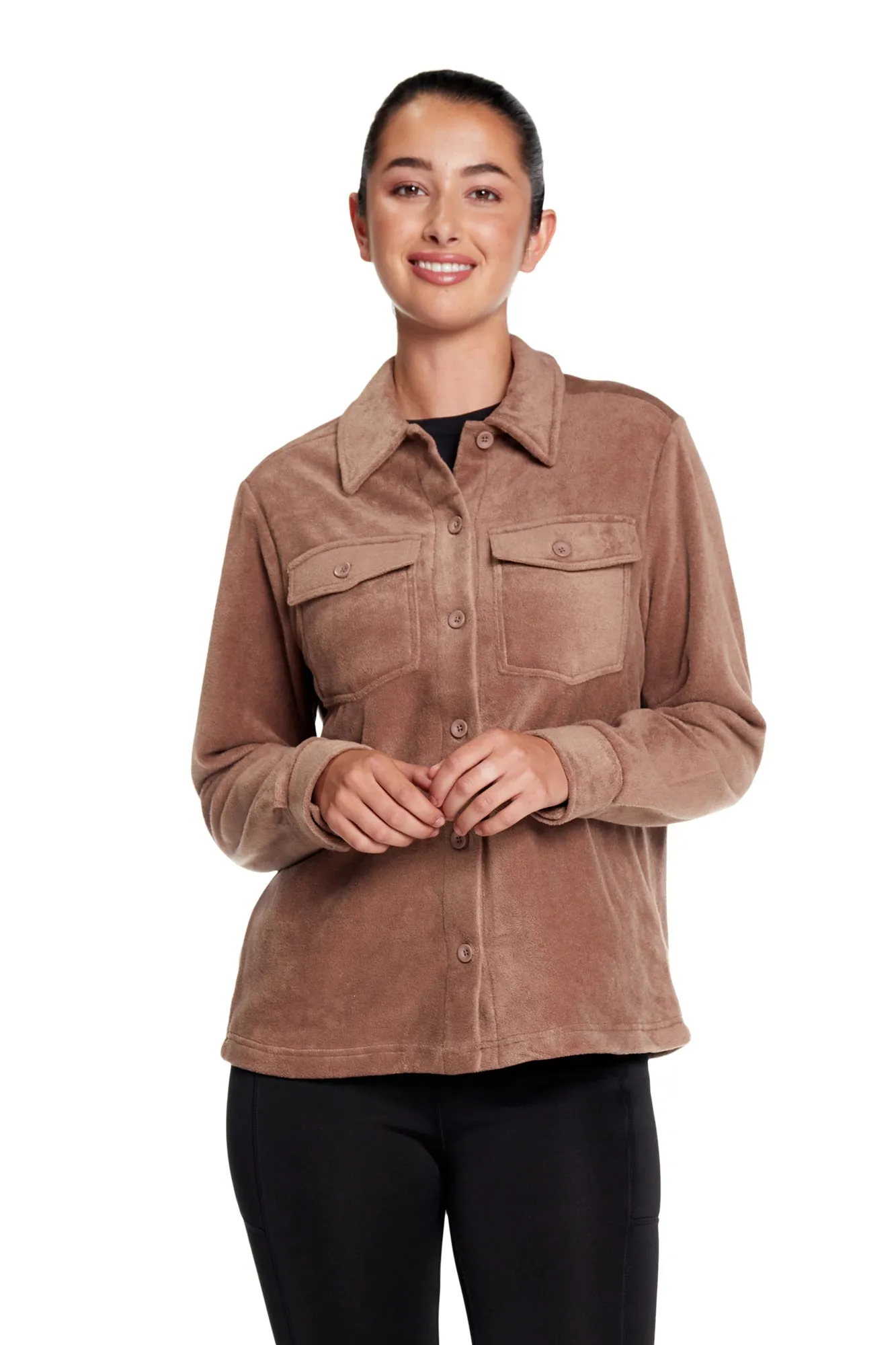 Jasper Polar Plush Fleece Shacket