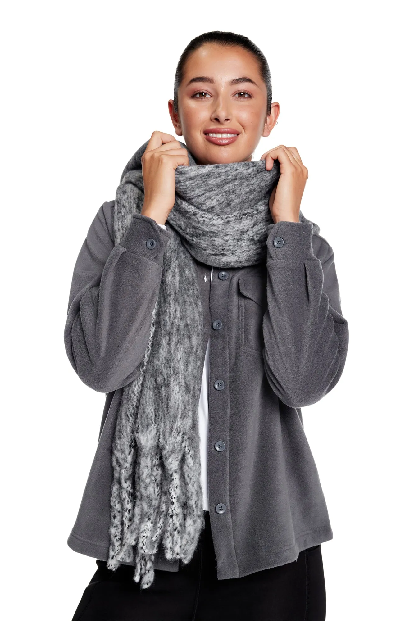 Jasper Polar Plush Fleece Shacket